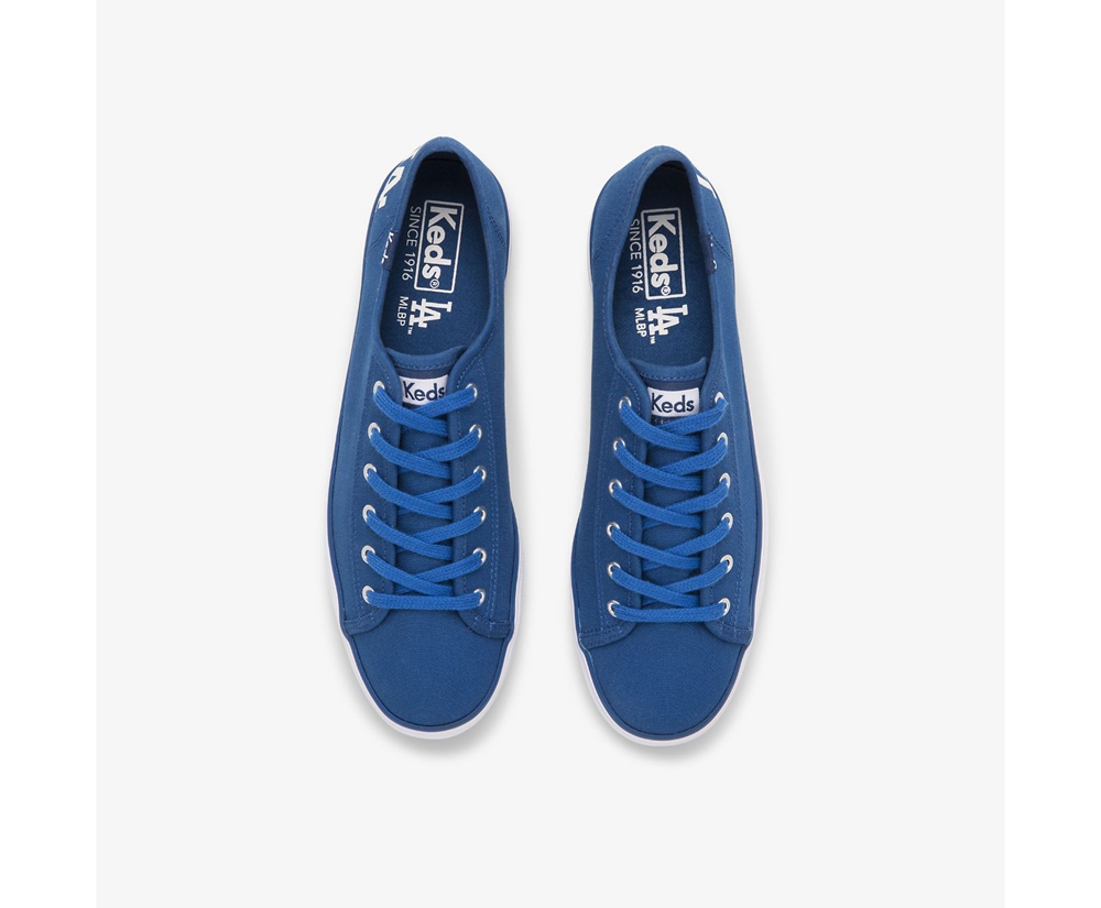 Basket Keds Femme Bleu - Triple Kick Mlb® - 431-GABLFH